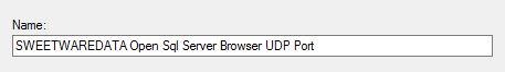 Name UDP Port